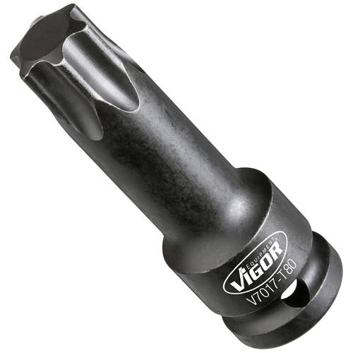 Schlagschraubendreher-Einsatz V7017 1/2 Zoll Innen TORX® Pro T80 L.78mm VIGOR