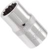 VIGOR Steckschlüsseleinsatz V7512-13 1/2 Zoll (12,5 mm) Vierkant hohl Außenprofil Doppelsechskant SW 13 mm