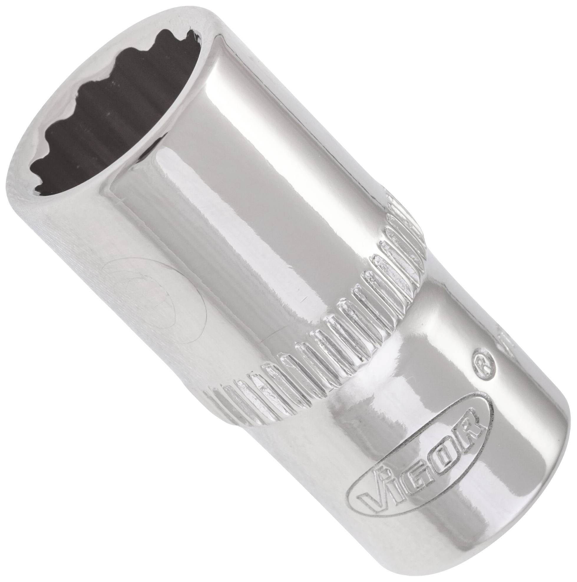 Doppelsechskant Steckschlüsseleinsatz ∙ V7514-8 ∙ Vierkant hohl 6,3 mm (1/4 Zoll) ∙ Außen Doppel-Sechskant Profil ∙ 8 mm