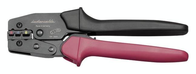 Intercable Perstang Geïsoleerde kabelverbindingen 0,5 tot 6mm² MPIQ6 Presszange Kabelverbinder 0.5 bis 6 mm²