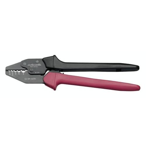 Intercable MPQ16K 181427 Presszange Quetschkabelschuhe, Stiftkabelschuhe