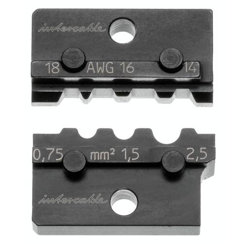 Intercable UER2 181381 Presseinsatz CU Rohrkabelschuhe 0.50 bis 2.50 mm²