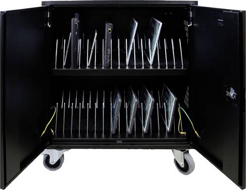 Leba Innovation NoteCart Flex Extended 32 Lade- und Managementsystem Laptops, Chromebooks, Tablets, iPads
