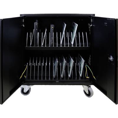 Leba Innovation NoteCart Flex 24 Lade- und Managementsystem Wagen Laptops, Chromebooks, Tablets, iPads
