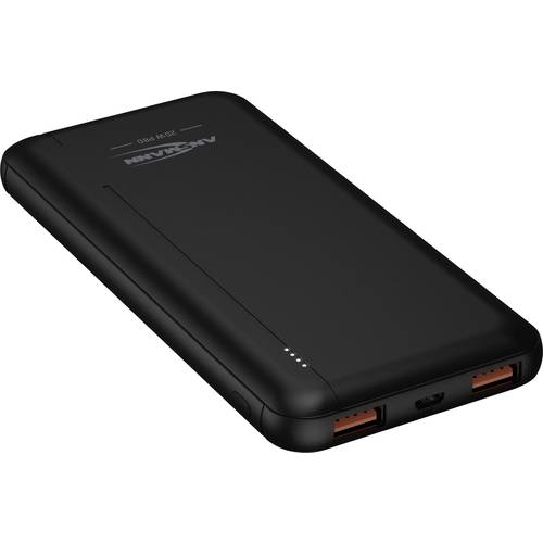Thumbnail - Ansmann PB320PD Powerbank 10000 mAh USB PD Li-Ion USB-A, USB-C® Schwarz