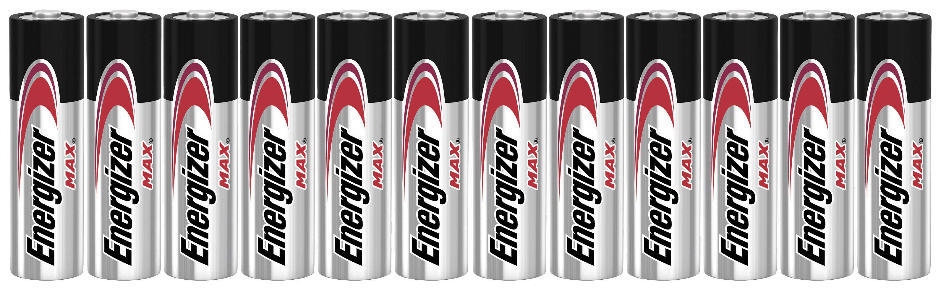 ENERGIZER Max Mignon (AA)-Batterie Alkali-Mangan 1.5 V 12 St.