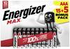 Energizer Max Micro (AAA)-Batterie Alkali-Mangan 1.5 V 20 St.