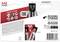 'AAA 15+5 Pack' Batterieverpackung. Bild eines Batteriemaskottchens, das auf Warnsymbole und Recyclinginformationen hinweist.