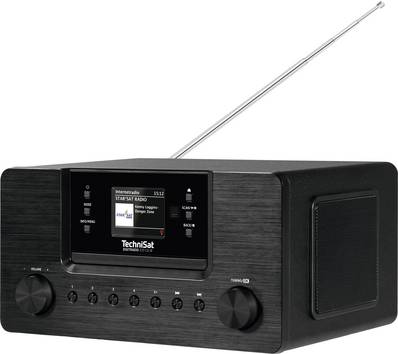 TechniSat DIGITRADIO 570 Internet CD-Radio DAB+, Internet, FM DAB+, CD, USB, Internetradio   Schwarz