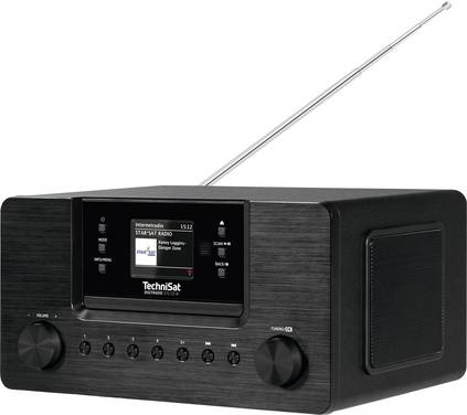 TechniSat DIGITRADIO 570 Internet CD-Radio DAB+, Internet, FM DAB+, CD, USB, Internetradio Schwarz