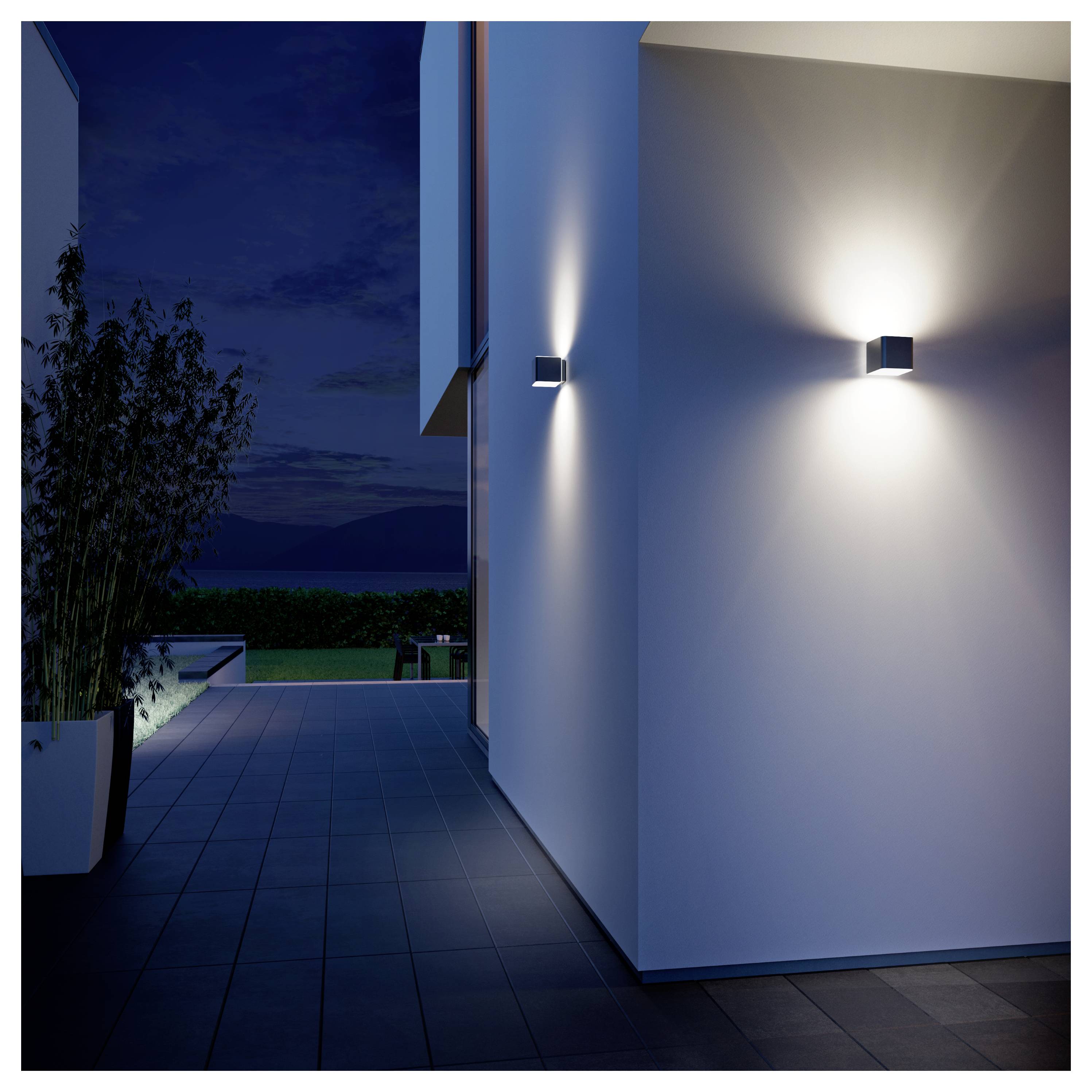 Steinel L 840 MC ANT 079277 Außenwandleuchte LED ohne 9.1 W Anthrazit-1