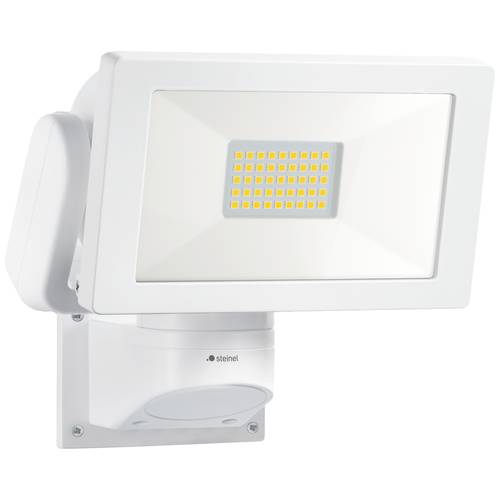 Steinel LED Strahler LS 300 weiß 29,5 W Fluter 2962 lm Flutlicht schwenkbar 4000K neutralweiß Aluminium Außenstrahler