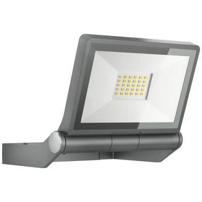 Steinel LED Außenstrahler XLED ONE anthrazit 17,8 W Decken-Fluter 2050 lm Flutlicht schwenkbar LED Strahler warmweiß