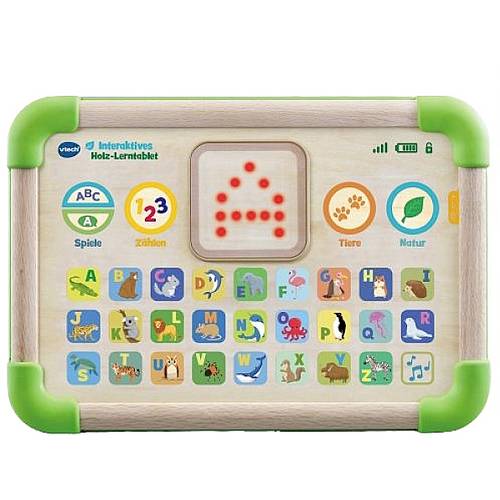 Thumbnail - VTech 80-613504 Vtech 80-613504 Interaktives Holz-Lerntablet