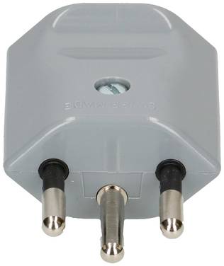 Max Hauri 160828 Netzstecker Schweiz   250 V Grau