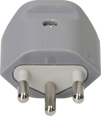 Max Hauri 166101 Netzstecker Schweiz   250 V Grau