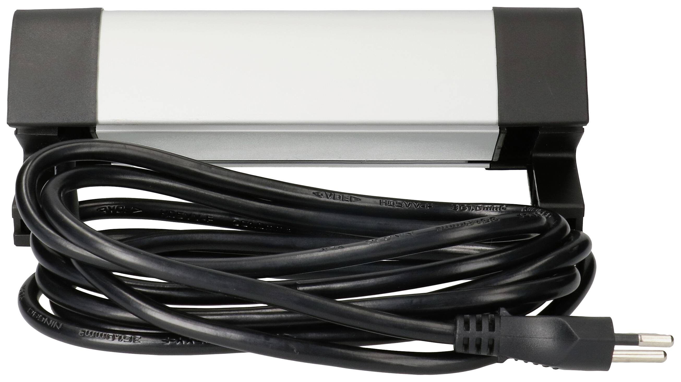 Heizstab mit schwarzem Kabel und Stecker, geeignet für die Kühlung oder Heizung in technischen Anwendungen.