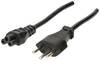 Max Hauri 162870 Strom Netzkabel Schwarz 1.8 m