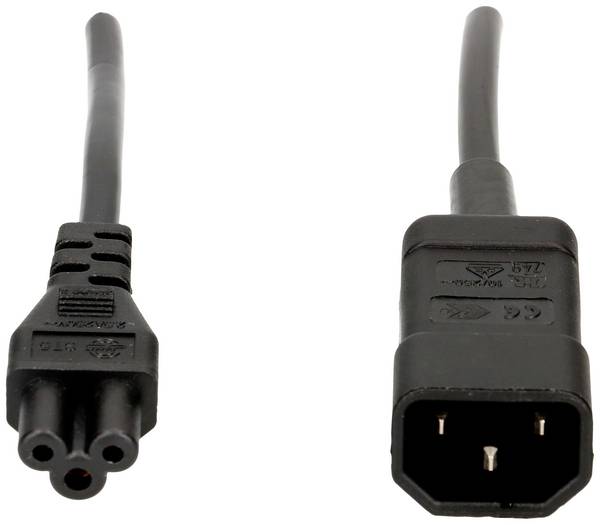 Max Hauri 132618 Strom Netzkabel  Schwarz 1.5 m