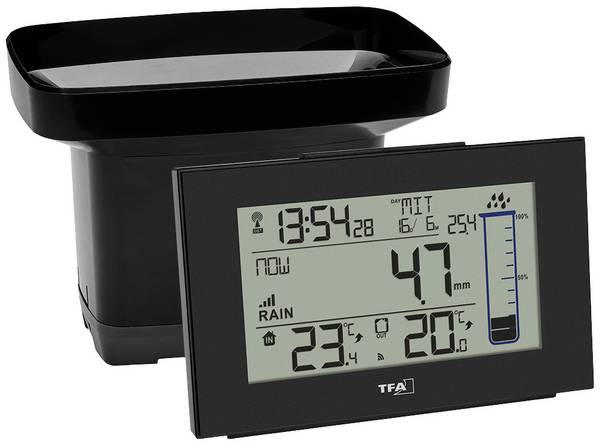 TFA Dostmann 47.3006.01 Funk-Regenmesser