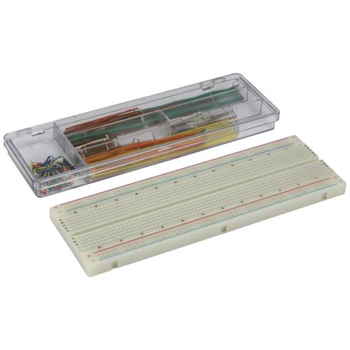 Velleman Steckplatine-Set (L x B x H) 170 x 18 x 55 mm 140 Teile