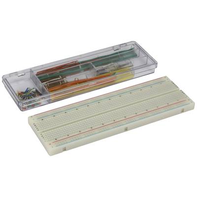 Velleman Steckplatine-Set (L x B x H) 170 x 18 x 55 mm 140 Teile