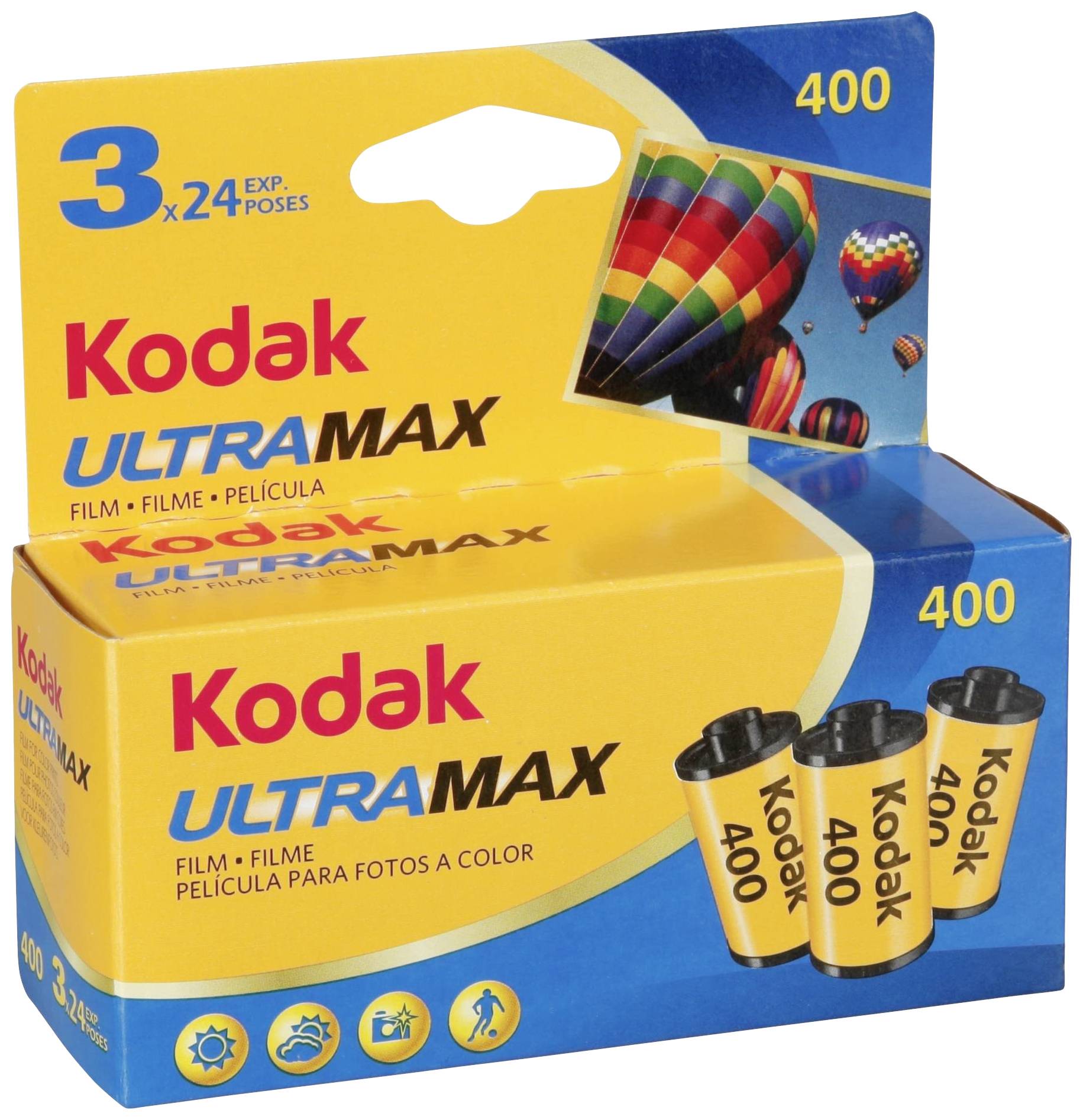 Kodak Ultra Max 400 135/24 3er-Pack-0
