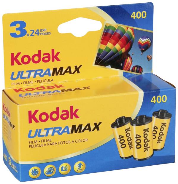 Kodak Ultra Max 400 135/24 3er-Pack