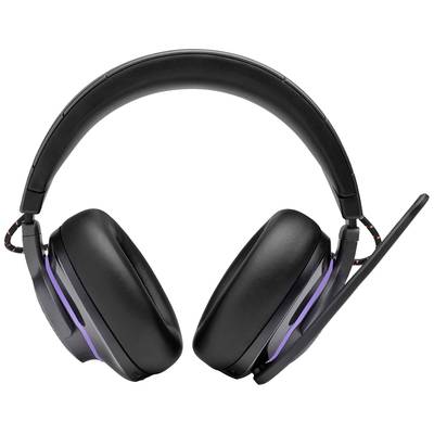 JBL Quantum 810 Gaming Over Ear Headset Bluetooth®  Schwarz Noise Cancelling, Mikrofon-Rauschunterdrückung Headset, Laut