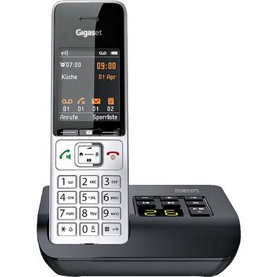 Gigaset COMFORT 500A DECT, GAP Schnurloses Telefon analog  Babyphone, Freisprechen, für Hörgeräte kompatibel, Headsetans