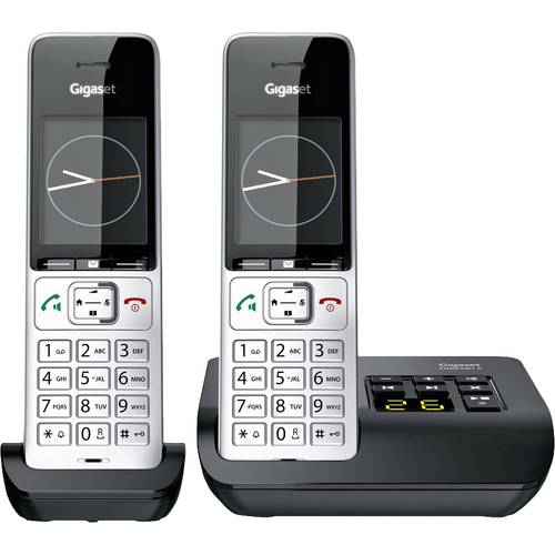 Thumbnail - Gigaset COMFORT 500A duo DECT, GAP Schnurloses Telefon analog Babyphone, Freisprechen, für Hörgeräte kompatibel, Headset...