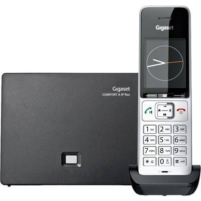 Gigaset COMFORT 500A IP flex DECT, GAP, LAN Schnurloses Telefon analog  Babyphone, Freisprechen, für Hörgeräte kompatibe