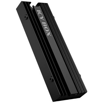 IB-M2HS-PS5, M.2 Kühlkörper für PS5, passt für M.2 SSD 22x80 mm, 10 mm Bauhöhe, schwarz