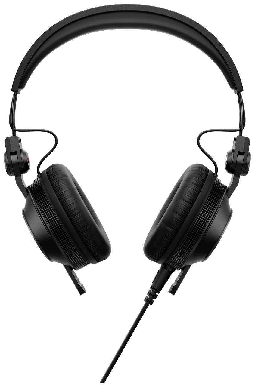 PIONEER DJ HDJ-CX DJ Over Ear Kopfhörer kabelgebunden Stereo Schwarz Headset