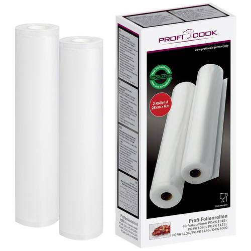 Profi Cook 8910155 2x Folienrollen 28cm x 6m