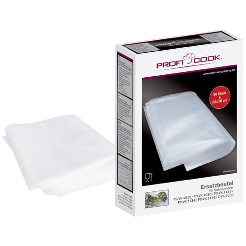 Thumbnail - Profi Cook 8910151 50x Vakuumbeutel klein 22x30cm