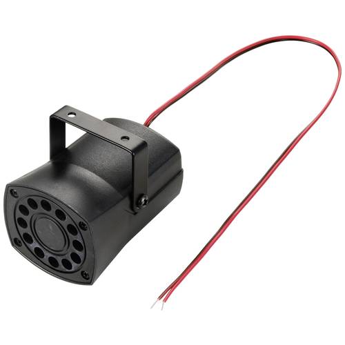 TRU COMPONENTS TC-10302760 Piezo-Signalgeber Geräusch-Entwicklung: 105 dB Spannung: 12 V/DC Sirenenton 1 St.