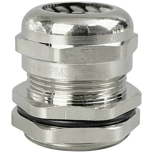 TRU COMPONENTS TC-10302844 Kabelverschraubung M30 Messing (vernickelt) Metall 1 St.