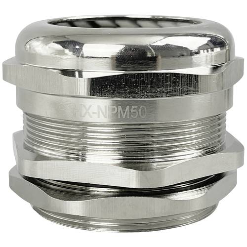 Thumbnail - TRU COMPONENTS TC-10302856 Kabelverschraubung M50 Messing (vernickelt) Metall 1 St.