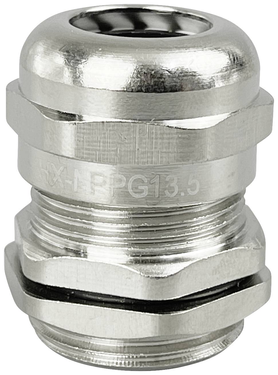 TRU COMPONENTS TC-10302880 Kabelverschraubung PG13.5 Messing (vernickelt) Metall 1 St.