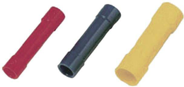 Intercable 180867 Stoßverbinder 0.50 mm² 1 mm² Vollisoliert Rot 1 St.