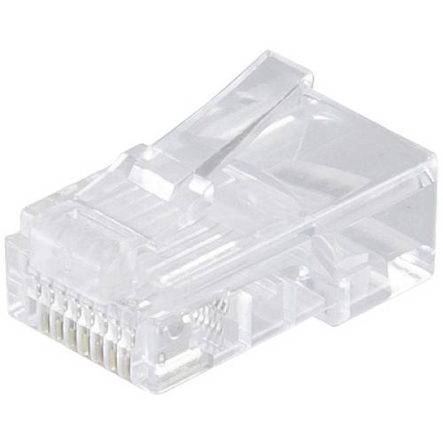 Shiverpeaks Shiverpeaks BASIC-S Netzwerk Modular-Stecker RJ45 8polig, 8 Kontakte belegt, vergoldete Kontakte VE 10 BS720...