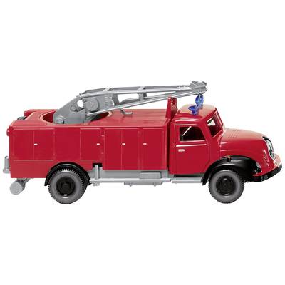 Wiking 062304 H0 Magirus Deutz Feuerwehr - Rüstwagen mit Metz-Kran