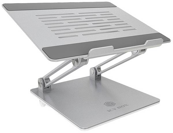 IB-NH300, Notebookhalter höhenverstellbar, Aluminium, für Notebooks bis 17" (43 cm)