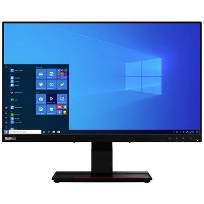 Ein Computerbildschirm zeigt den Windows 10 Desktop mit Startmenü und mehreren Anwendungssymbolen, darunter Microsoft Edge und Mail.
