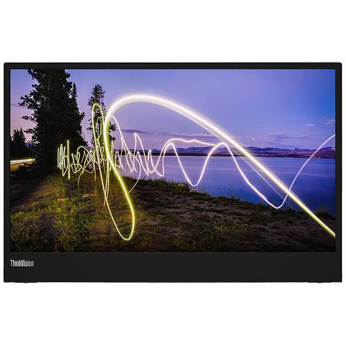 Thumbnail - Lenovo ThinkVision M15 LED-Monitor EEK C (A - G) 39.6 cm (15.6 Zoll) 1920 x 1080 Pixel 16:9 14 ms USB-C® IPS LED