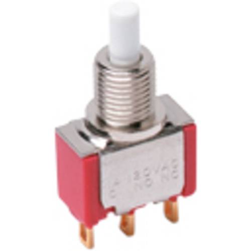 C & K Switches 8221J81ZGE32 Drucktaster 120 V, 28 V/DC 1 A 2 x Ein/(Ein) (B x H) 15.24 mm x 12.70 mm 1 St. Bulk
