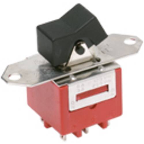 Thumbnail - C & K Switches 9201J1ZQE2 Wippschalter 125 V/AC, 30 V/DC 6.00 A 2 x Ein/Ein 1 St. Bulk