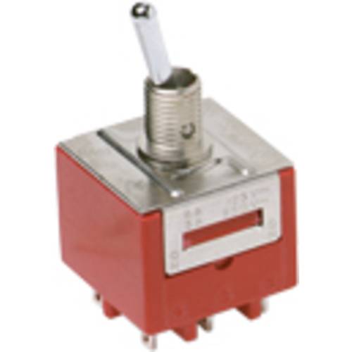 C & K Switches 9201SHZQE Kippschalter 120 V/AC, 28 V/DC 6 A 2 x Ein/Ein 1 St. Bulk