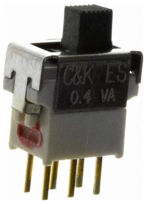 C & K Switches ES23MCBE Schiebeschalter 20 V 2 x Ein/Aus/Ein IP57 1 St. Tray